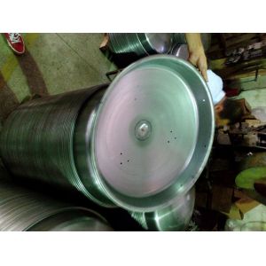 China Strict Tolerances SS304 Deep Drawn Stainless Steel Cup Lined on sale