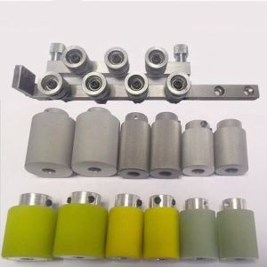 Customized Wire Feeding Wheel Aluminum Core Encapsulated Roller Pulley Guide