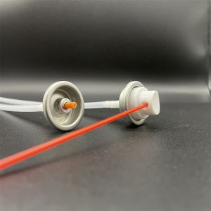 Innovative 360 Degree Aerosol Valve With Actuator for Fabric Refreshers and Delicate Textiles with Ultra-Light Mist and Non-Staining Formula