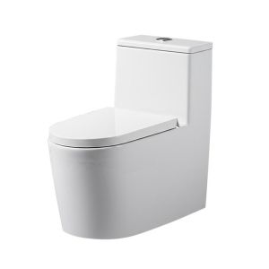 Square One Piece Washdown Rimless Flush Sanitary Ware Toilet