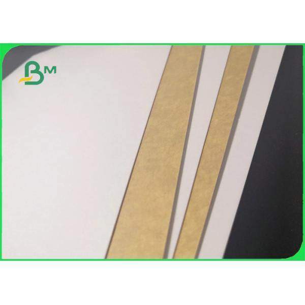 Quality 300gsm Clay Coated Kraft Back Paper For Takeway Food Containers 79 x 109cm wholesale