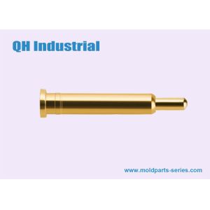 Spring Loade Pin, High Precision Copper C3604 Gold Plated 1A 12V SMT Type