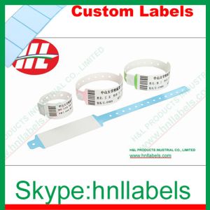 Cheap Thermal Synthetic Medical Identification Wristbands WB03 for sale