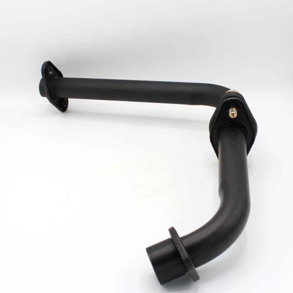 Black Muffler Forward Bend for DAYANG Motorcycle Spare Parts Cargo Tricycle Rickshaw