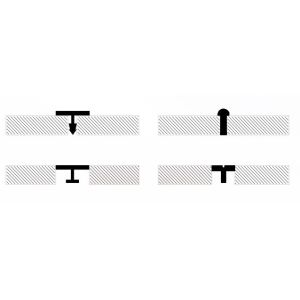 Rustproof CuPb3Zn39 Copper T Slot Framing For Interior Furniture Decoration