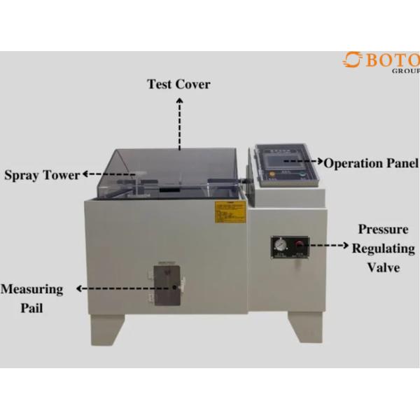 95%RH With 0.3mm~0.8mm Test Time Salt Mist Corrosion Test Salt Spray Test