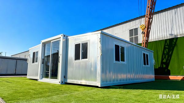 Quality Foldable 20ft Container with 80*100*2.5mm Square Tube Bottom Side Beam and L5900*W2220*H2480mm Folded Size wholesale