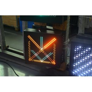 P10mm P16mm LED Lane Control Signs Parking Lot Exit Signs Signal