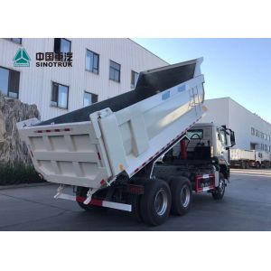 N7B Man Technology Chassis 371hp Heavy Duty Dump Truck with White Color