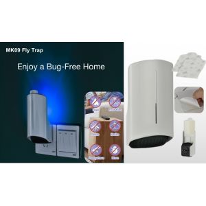 80g Insect Trap With Sticky Paper Plug In LED UV395x8pcs