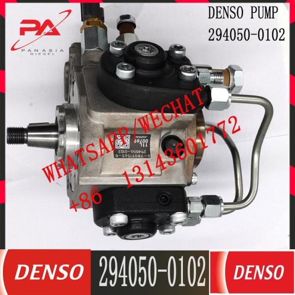 Quality 294050-0102 DENSO Diesel Fuel Injection HP4 pump 294050-0103 294050-0102 8-98091565-0 Excavator 6HK1 engine wholesale