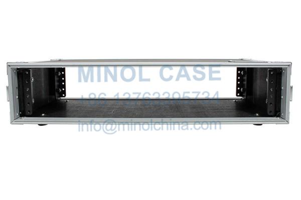 Quality Hot Sale 3U ATA Effects Rack Flight Case Front And Back Rails 19 Wide wholesale