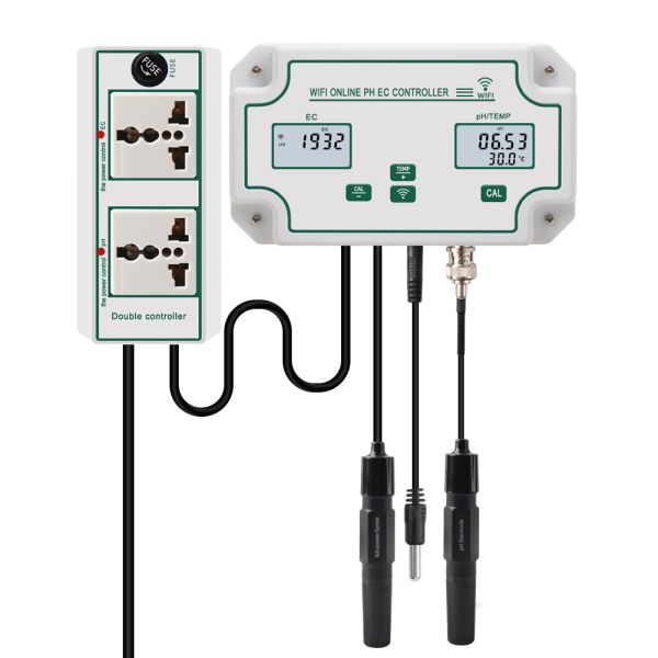 Digital pH Meter with 0-19000us/cm EC Range 0.00-14.00pH Range and 0°-50℃