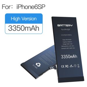Higher Capacity 3350mAh Iphone Li Ion Battery 6P 6SP 100% Cobalt Eco - Friendly