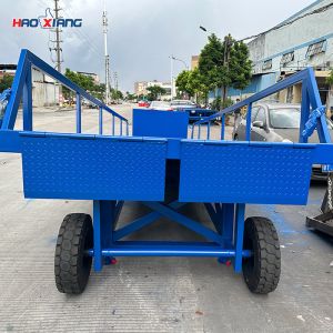 10T Portable Loading Dock Ramps Mobile Yard Ramp For Warehouse
