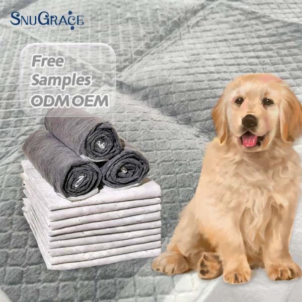 Quality Logo Customized Logo Disposable Bamboo Charcoal Dog Pads for Quick Puppy Training wholesale