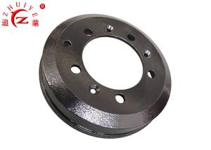 Cheap Heavy Duty Tricycle Spare Parts 5 Stud Full Floating 220mm Brake Drum Cast Iron Made for sale