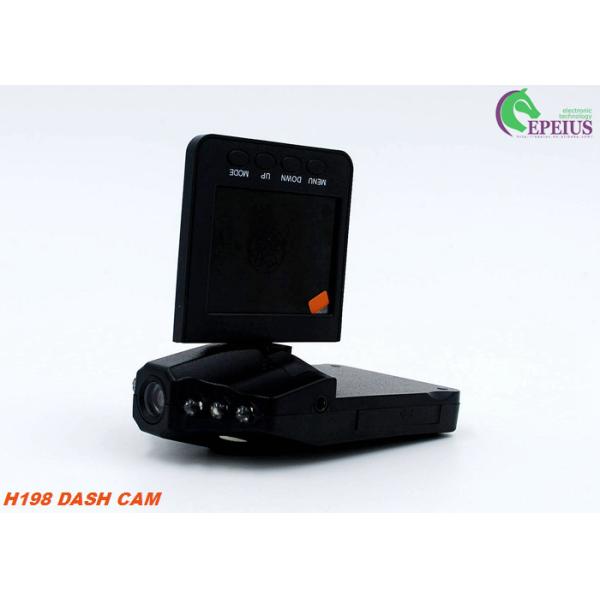 Quality Mini H198 720P Dual Dash Cam With Parking Mode / 6 Night Led / 2.4" TFT Display wholesale