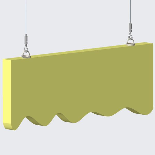 Helical spring anchor connected to absorber anchor for the suspension kit