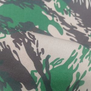 Digital Printed TC65/35 Camouflage Fabric Breathable Uv Proof