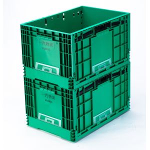 Foldable Storage Crate for Workshop Turnover and Organization Solutions in EU