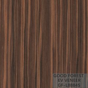 Santos Rose Engineered Wood Veneer Straight Grain Customized Service
