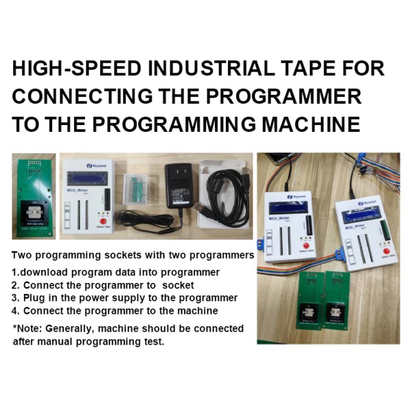 High Precision Tape Programming Machine KA82-2500F | 12 Stations + 2 Nozzles | Linear Motor Drive for QFP/QFN/SOP Mass Production