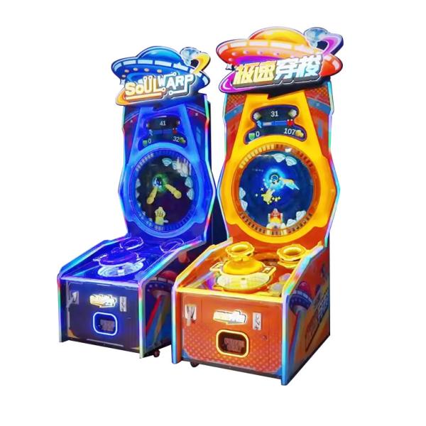 Quality Indoor Coin Operated Lottery Ticket Redemption Kid Arcade Games Parkour Games Machines wholesale
