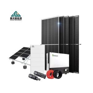 5kw Solar Panel Package System with 50hz Output Frequency and Pre-sales Project
