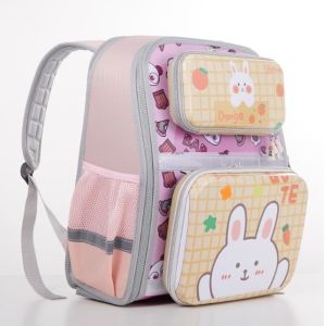 Cheap Chilrden School Bags DIY Waterproof Backpack Detachable Plastic Zipper EVA for sale