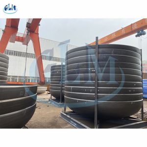 China Carbon Steel Semi Elliptical Tank Heads 5000mm Diameter 18mm Thickness on sale