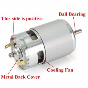 Portable Coreless DC Brush Motor 24v Electric Coreless 10 Amp