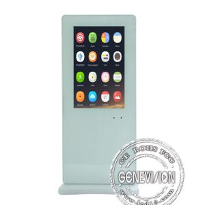 Restaurant Kiosk Digital Signage 10.1 Inch Stand Table LCD Advertising Screen