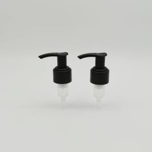Matt Finish PP Plastic Lotion Pump Black Color 24/410