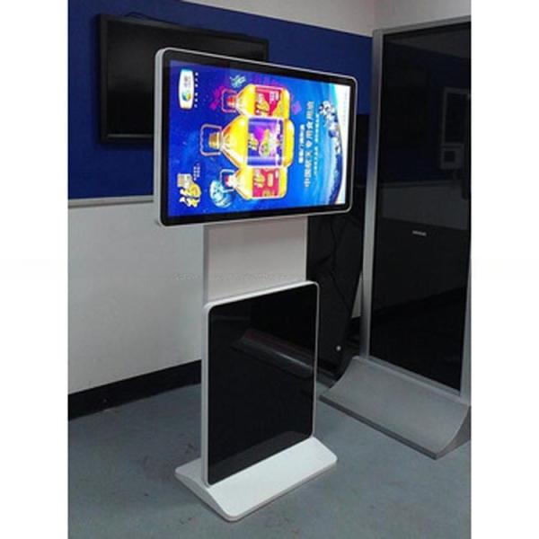 Quality 32" inch floor stand rotating LED monitor digital wifi AD totem signage player display wholesale