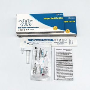 Disposable Swab Test Antigen Kit Chemical Assay Method 99% Accuracy