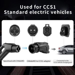 Olink DC Charging EV Connector 300A DC Charging EV Adapter Chademo to Ccs1
