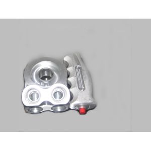 Aluminum Anodized Sliver Car Crank for CNC Custom Machining Car Parts