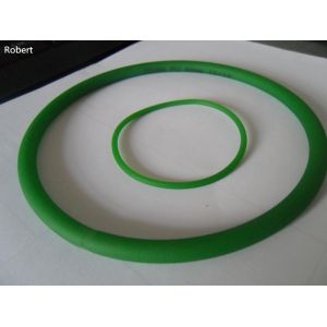 Diameter 2mm - 20mm Round Rubber Drive Endless Belt For Glassware Machine