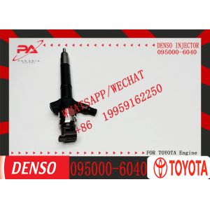 Diesel Injector 23670-0R170 095000-6040 Common Rail Fuel Injectors 23670-0R020
