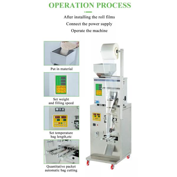 Sachets Automatic Packaging Machine Rice Spices Powder Coffee Tea Bag Multifunction