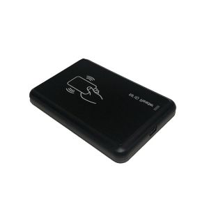 Desktop Model Dual Frequency RFID Smart Card Reader With RS232 Interface
