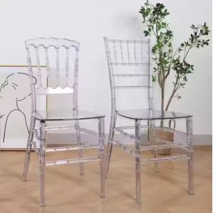 Cheap Stackable Clear Acrylic Chiavari Chairs Banquet Lucite Chiavari Chairs for sale
