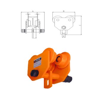 1T&2T Push Pull Plain Crawls Without The Chain And Chain Pulley In Gold Yellow