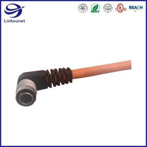 Automotive electrical harness with HR10A Plug 26AWG Connector