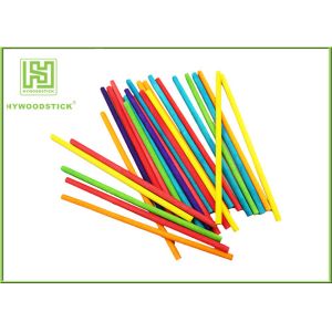 Thin Wooden Craft Sticks Round Dowel Machine Use For Educational Tool