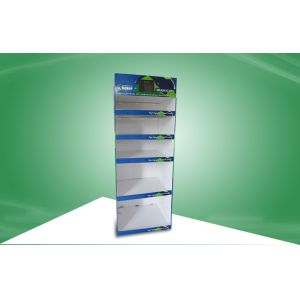 Heavy Duty Floor Standing Toys POS Cardboard Retail Display Stands with LCD