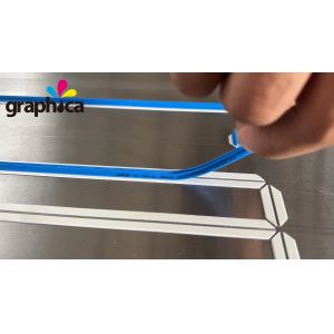 CE Certified GRB 0.3x 1.2mm Adhesive Creasing Matrix for Paper Packaging and