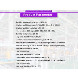 12V/24V HTD2800Y TE Digital Vehicle Sensor Module for Temperature Humidity and