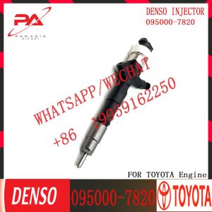 23670-30290 Genuine 9709500-782 common rail injector 095000-7820 for diesel